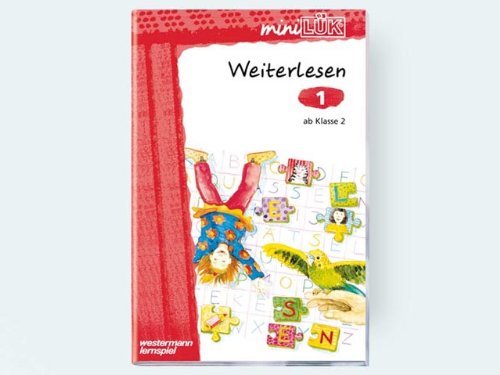 Mini LÜK, Übungshefte, Weiterlesen 1, ab Klasse 2 Study Guides