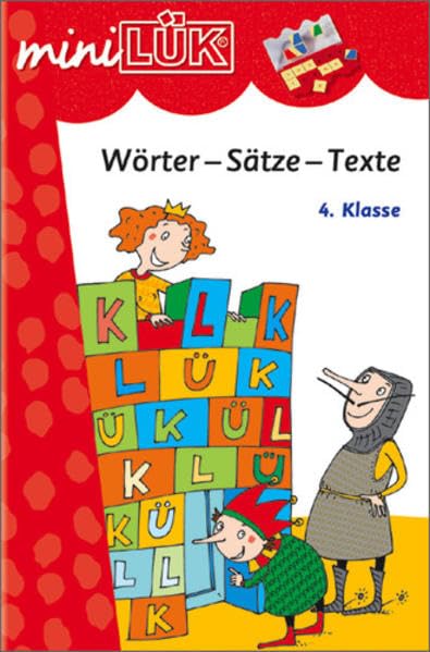miniLÜK: Deutsch / Wörter, Sätze, Texte 4. Klasse Study Guides Books