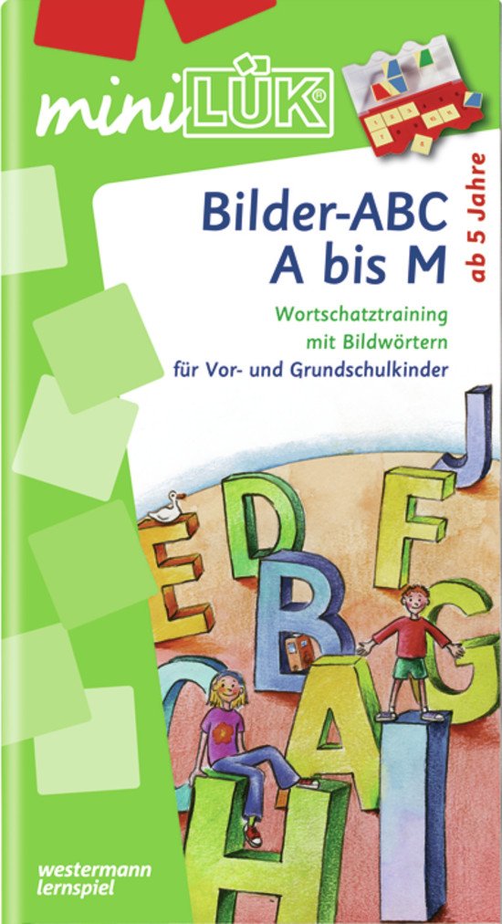 Product Image: miniLÜK. Bilder-ABC A-M