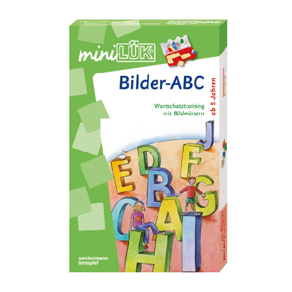 miniLÜK-Sets: miniLÜK-Set: Bilder-ABC: Wortschatztraining mit Bildwörtern für Vor- und Grundschulkinder: Wortschatztraining mit Bildwörtern für Vorschulkinder und Schulanfänger Learning & Reference