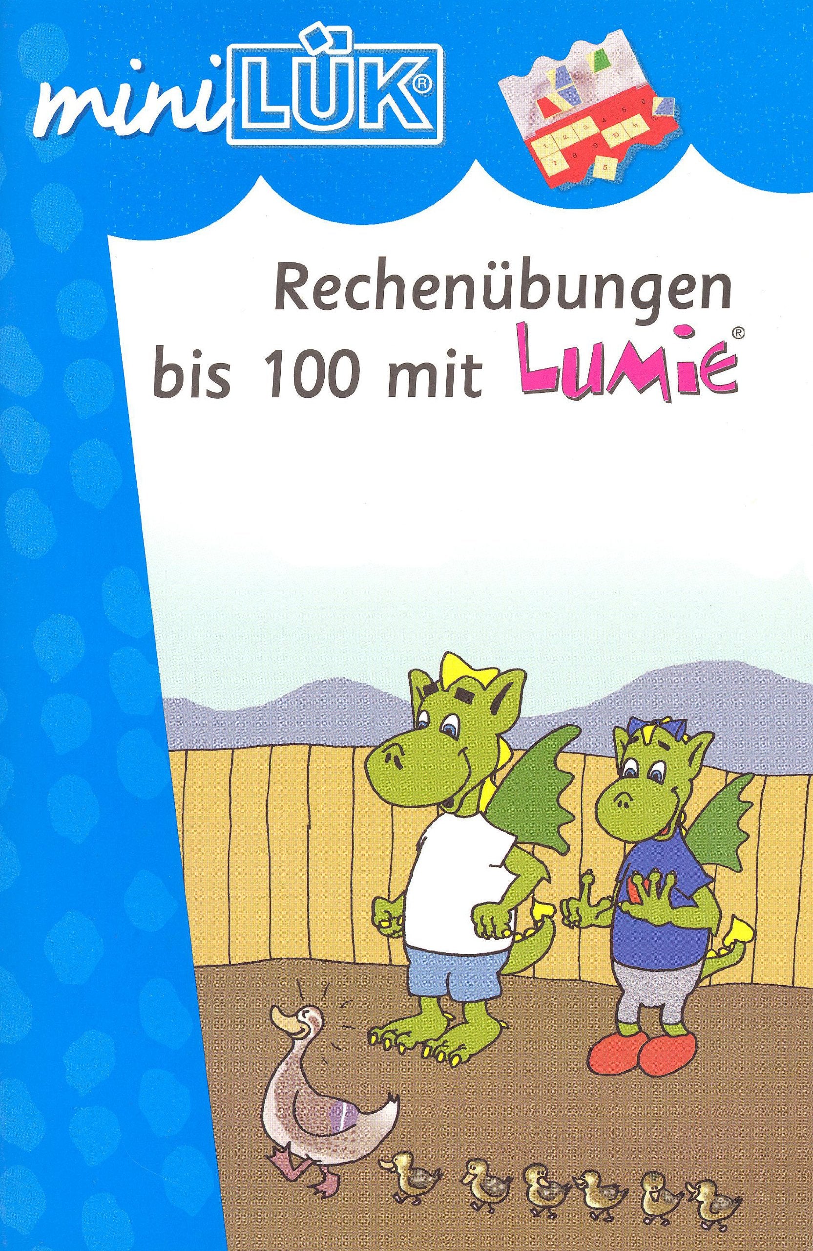 miniLÜK Rechenübungen mit LUMIE: mini LÜK, Übungshefte, Rechenübungen: Aufgaben im Zahlenraum bis 100 Leisure & Fun Books