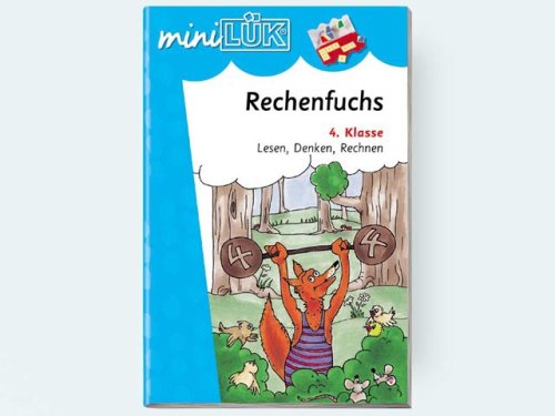 Product Image: mini LÜK, Übungshefte, Der Rechenfuchs 4. Klasse
