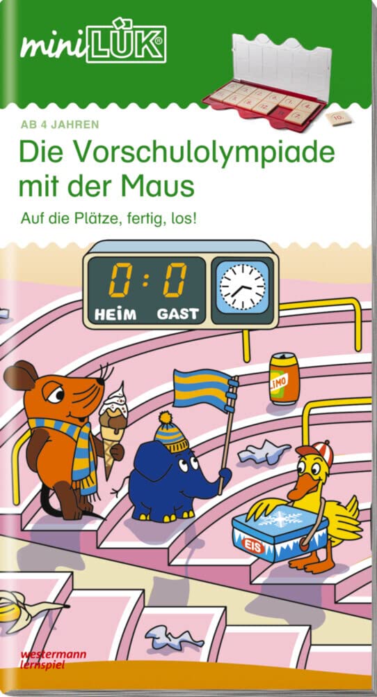 miniLÜK. Kindergarten/Vorschule Die Vorschulolympiade mit der Maus Study Guides