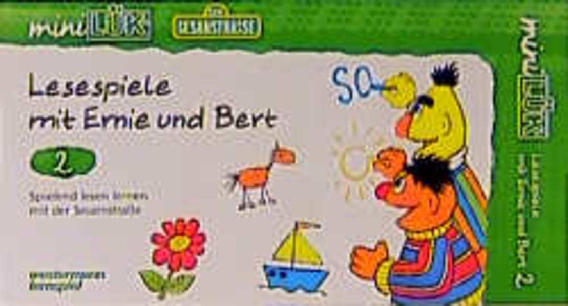mini LÜK Lesespiele mit der Sesamstrasse: mini LÜK, Übungshefte, Lesespiele mit Ernie und Bert Books