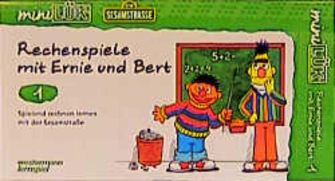 mini LÜK Rechenspiele mit der Sesamstrasse: mini LÜK, Übungshefte, Rechenspiele mit Ernie und Bert Leisure & Fun