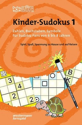 Durchblick LÜK Kinder-Sudokus 1 mit Klappfolie und Zauberstift: Zahlen, Buchstaben, Symbole für Kinder von 6 bis 8 Jahren Leisure & Fun