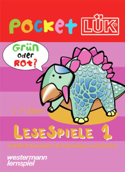 PocketLÜK: Lesespiele 1: 5 - 7 jahre Study Guides