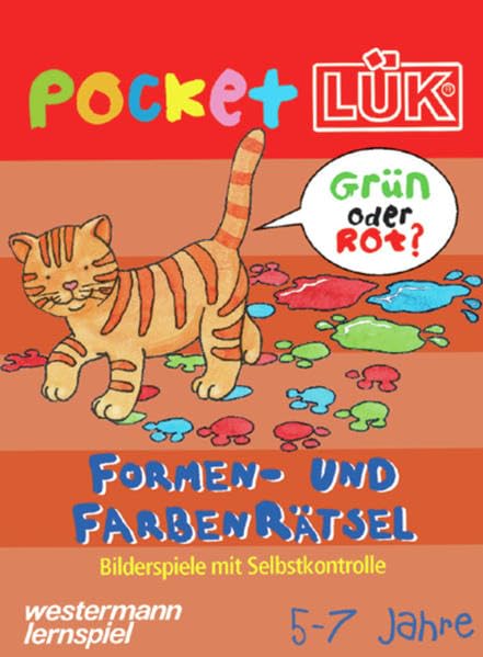 PocketLÜK / pocketLÜK: Formen- und Farbenrätsel: 5 - 7 jahre Non-fiction