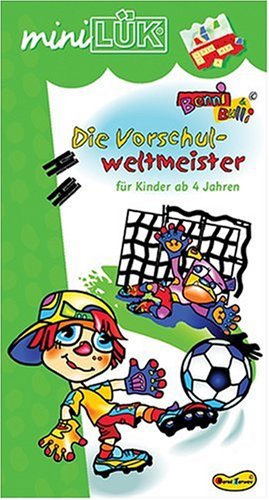 miniLÜK-Heft Die Vorschulweltmeister Benni & Bulli: Inklusive zwei Tableaus mit farbigen Stanzteilen und Kunststoffverbindern zum kreativen Basteln Leisure & Fun