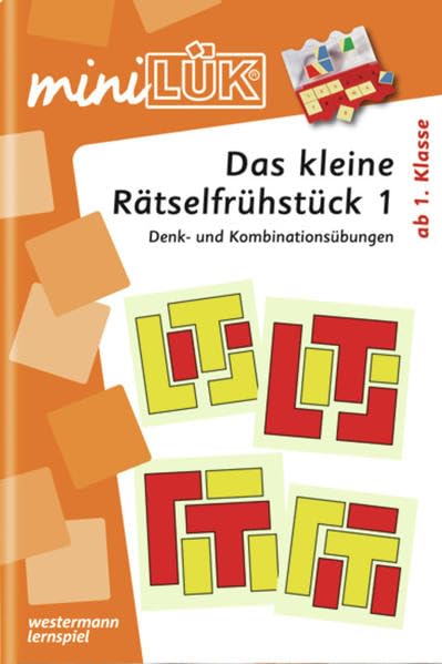 miniLÜK. Kleines Rätselfrühstück 1.-3.Klasse Study Guides
