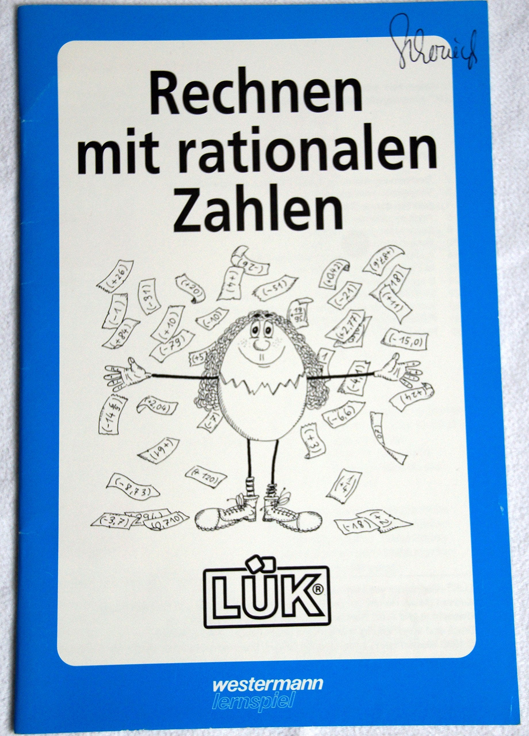 LÜK, Übungshefte, Rechnen mit rationalen Zahlen Mathematics