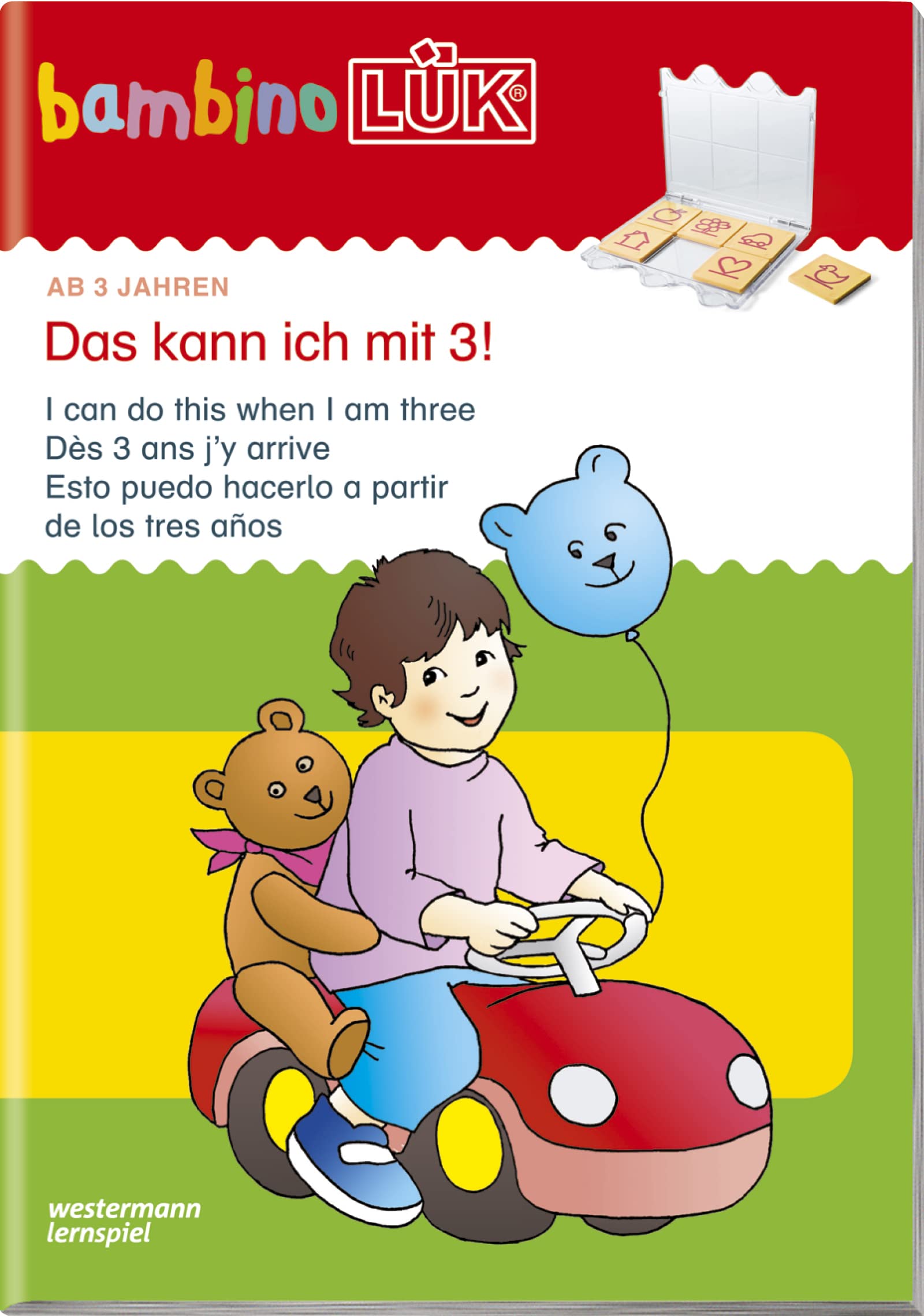 LÜK Bambino. Das kann ich mit 3! book