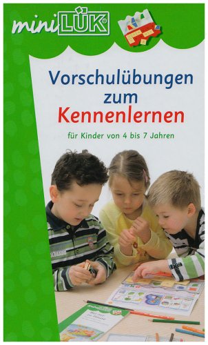 Lük MiniLük. Vorschulübungen zum Kennenlernen book