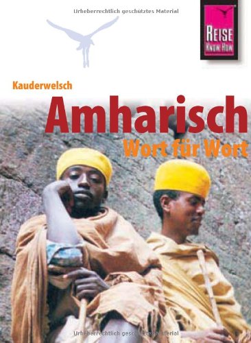 Kauderwelsch, Amharisch Wort für Wort: Kauderwelsch-Sprachführer Band 102 Leisure, Home & Garden