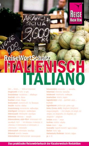 ReiseWortSchatz, Italienisch (Kauderwelsch ReiseWortSchatz) Foreign Languages ​​& Dictionaries