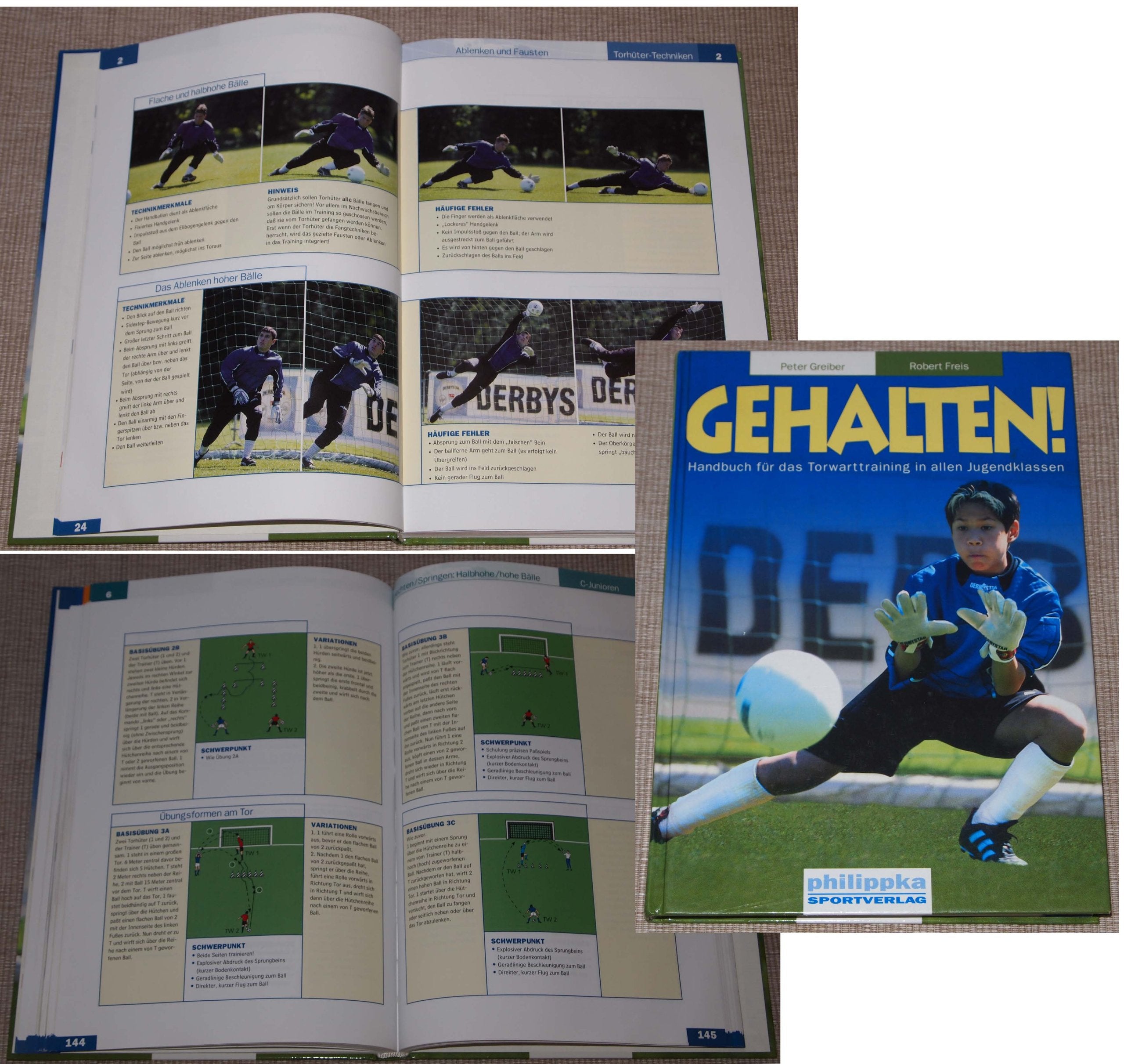 Gehalten!: Handbuch für das Torwarttraining in allen Jugendklassen Leisure & Fun