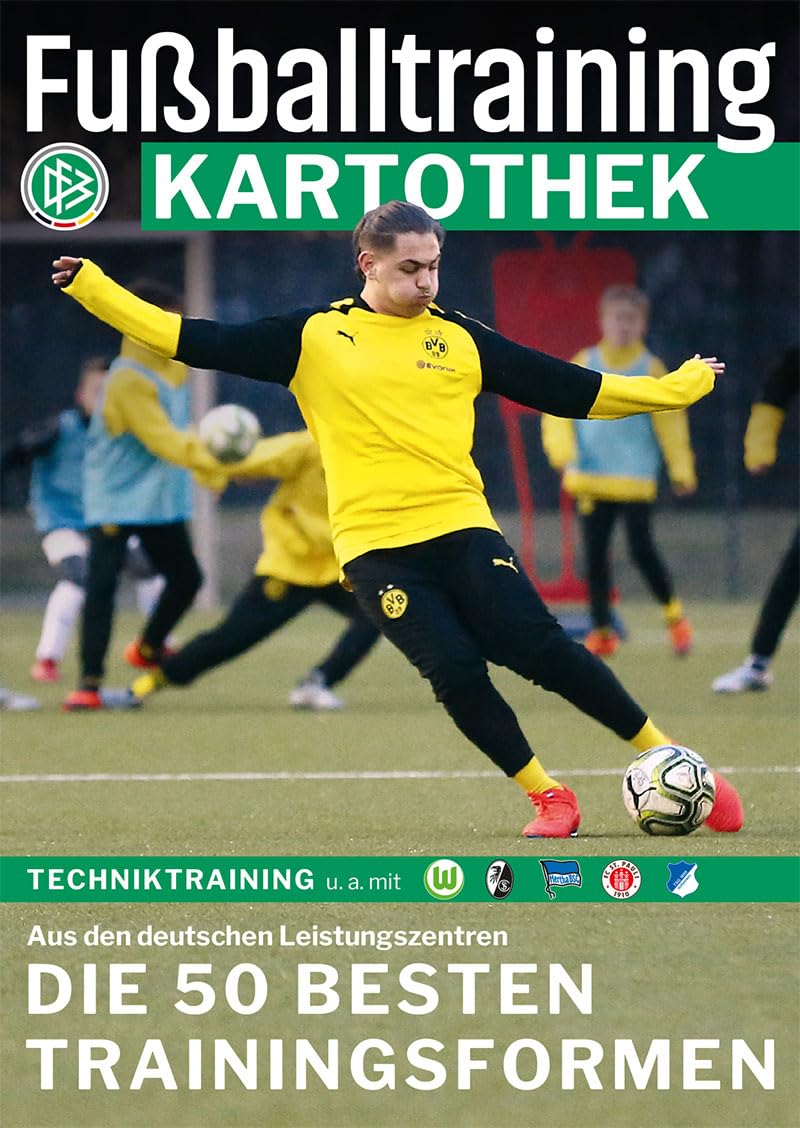 Fußballtraining-Kartothek: Die 50 besten Trainingsformen aus deutschen Leistungszentren – Techniktraining Leisure & Fun