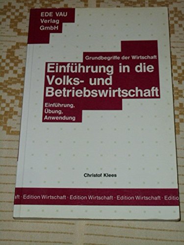 Einführung in die Volks- und Betriebswirtschaft Business, Finance & Career