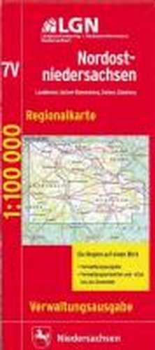 Topographische Sonderkarten Niedersachsen. Sonderblattschnitte auf der Grundlage der amtlichen topographischen Karten, meistens grösseres ... / Nordostniedersachsen: Verwaltungsausgabe Leisure, Home & Garden