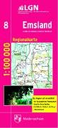Emsland 1 : 100 000. Regionalkarte 08/N Leisure, Home & Garden