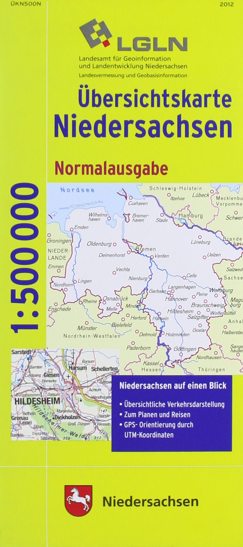 Topographische Sonderkarten Niedersachsen. Sonderblattschnitte auf der Grundlage der amtlichen topographischen Karten, meistens grösseres ... GPS-Orientierung durch UTM-Koordinaten Leisure, Home & Garden