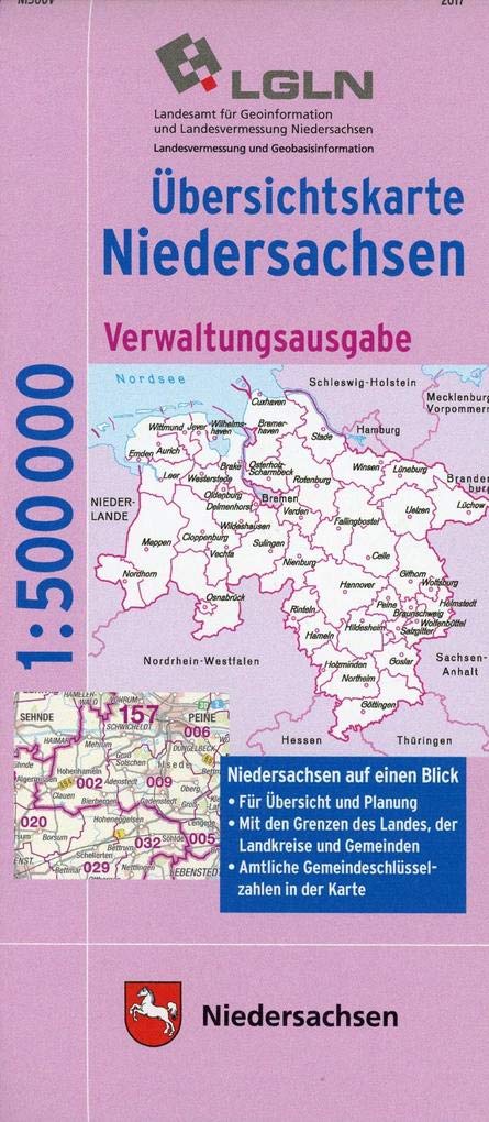 Topographische Sonderkarten Niedersachsen. Sonderblattschnitte auf der Grundlage der amtlichen topographischen Karten, meistens grösseres ... in der Karte und als Tabelle Leisure, Home & Garden