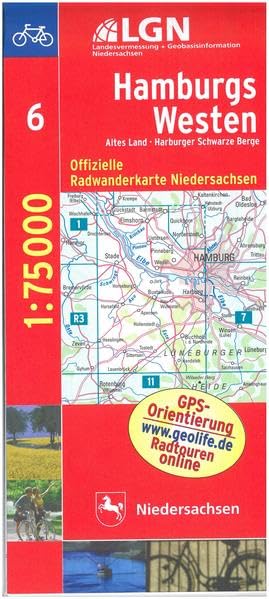 LGLN NDS 75 000 Rad Hamburgs-Westen Leisure, Home & Garden