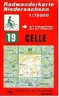 LGN Radwanderkarte Niedersachsen, Bl.19, Celle Maps & Plans