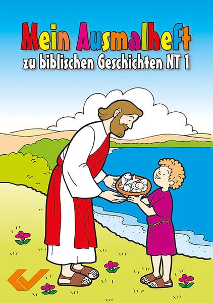 Mein Ausmalheft zu biblischen Geschichten NT 1 Religion & Esotericism