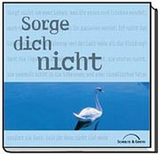 Sorge dich nicht Books