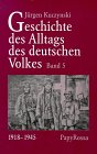 Geschichte des Alltags des deutschen Volkes Politics & History
