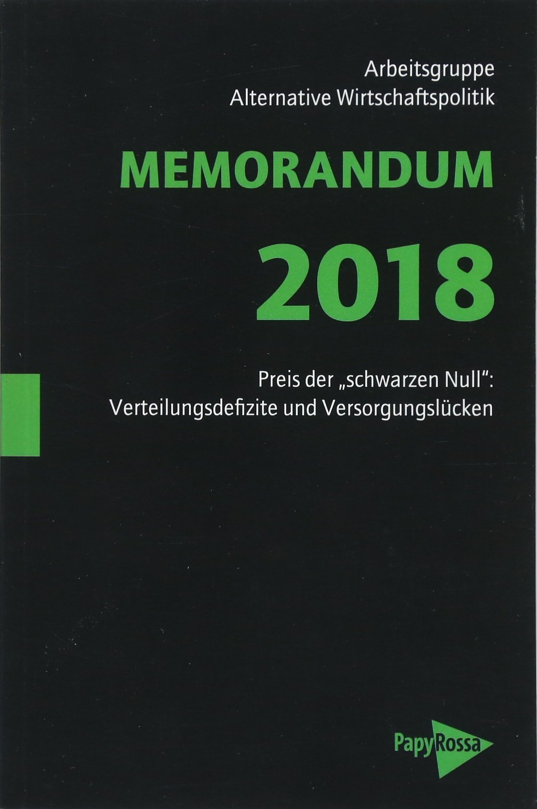 MEMORANDUM 2018 Natural Sciences