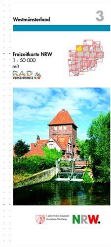 Freizeitkarte Nordrhein-Westfalen, Bl.3, Westmünsterland Books