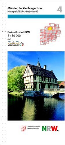 Freizeitkarte Nordrhein-Westfalen, Bl.4, Münster, Tecklenburger Land Books