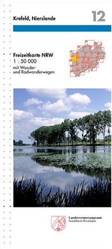 Freizeitkarte Nordrhein-Westfalen, Bl.12, Krefeld, Nierslande Books
