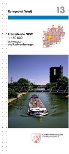 Freizeitkarte Nordrhein-Westfalen, Bl.13, Ruhrgebiet, West Books