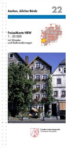 Freizeitkarte Nordrhein-Westfalen, Bl.22, Aachen, Jülicher Börde book