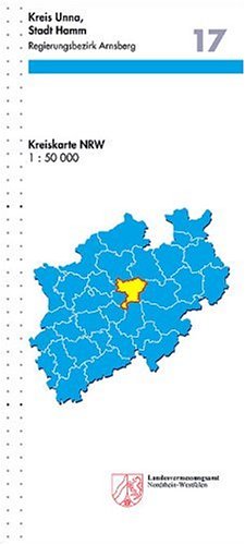 Kreis Unna, Stadt Hamm: Regierungsbezirk Arnsberg Maps & Plans