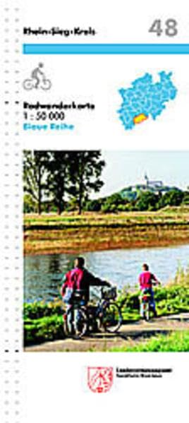 Rhein-Sieg-Kreis. Mit Begleitheft (Radwanderkarte NRW 1:50000 / Blaue Reihe) Leisure, Home & Garden