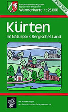 Kürten. Im Naturpark Bergisches Land Maps & Plans