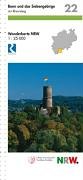 Wanderkarte Nordrhein-Westfalen, Bl.22, Bonn und das Siebengebirge Maps & Plans