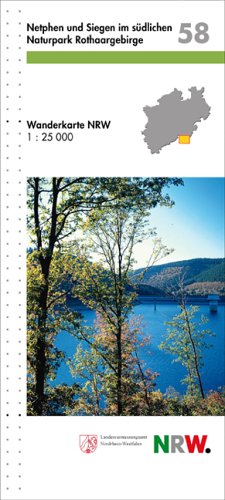 Netphen und Siegen im südlichen Naturpark Rothaargebirge Maps & Plans