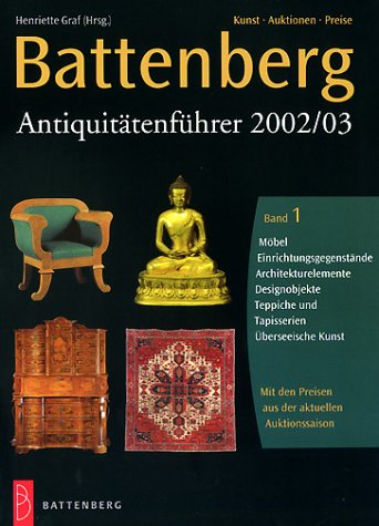 Battenberg Antiquitätenführer 2002/03. 3 Bände komplett Books