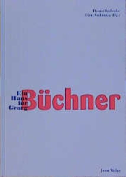 Ein Haus für Georg Büchner Contemporary literature