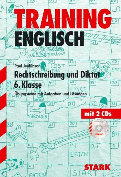 STARK Training Gymnasium - Englisch 6.Kl. G8 Rechtschreibung und Diktat mit CD: Übungstexte mit Aufgaben und Lösungen. Mit dem Wortschatz der Lehrbücher Foreign Languages ​​& Dictionaries