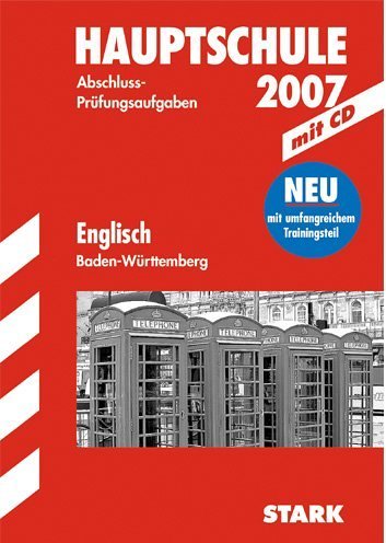 Hauptschule 2007. Englisch - mit Hörverstehenstexten auf CD. Study Guides Books
