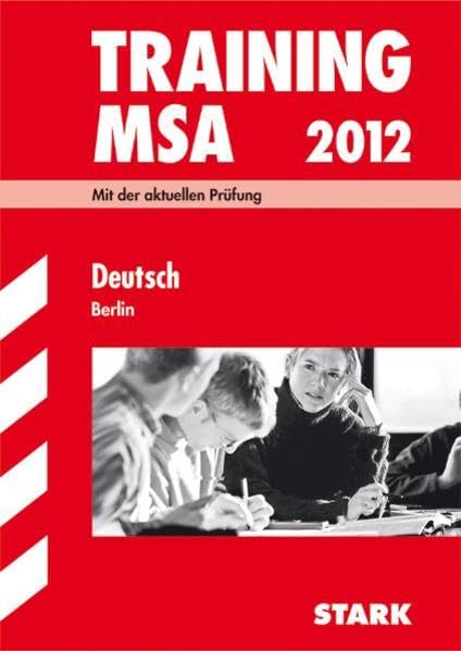 Mittlerer Schulabschluss MSA 2010: Deutsch. Berlin Study Guides