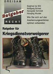 Ratgeber für Kriegsdienstverweigerer Books