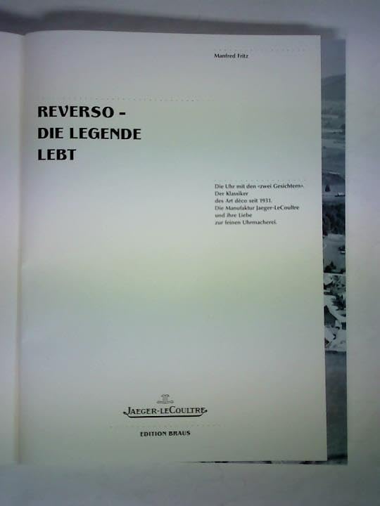 Product Image: Reverso. Die Legende lebt