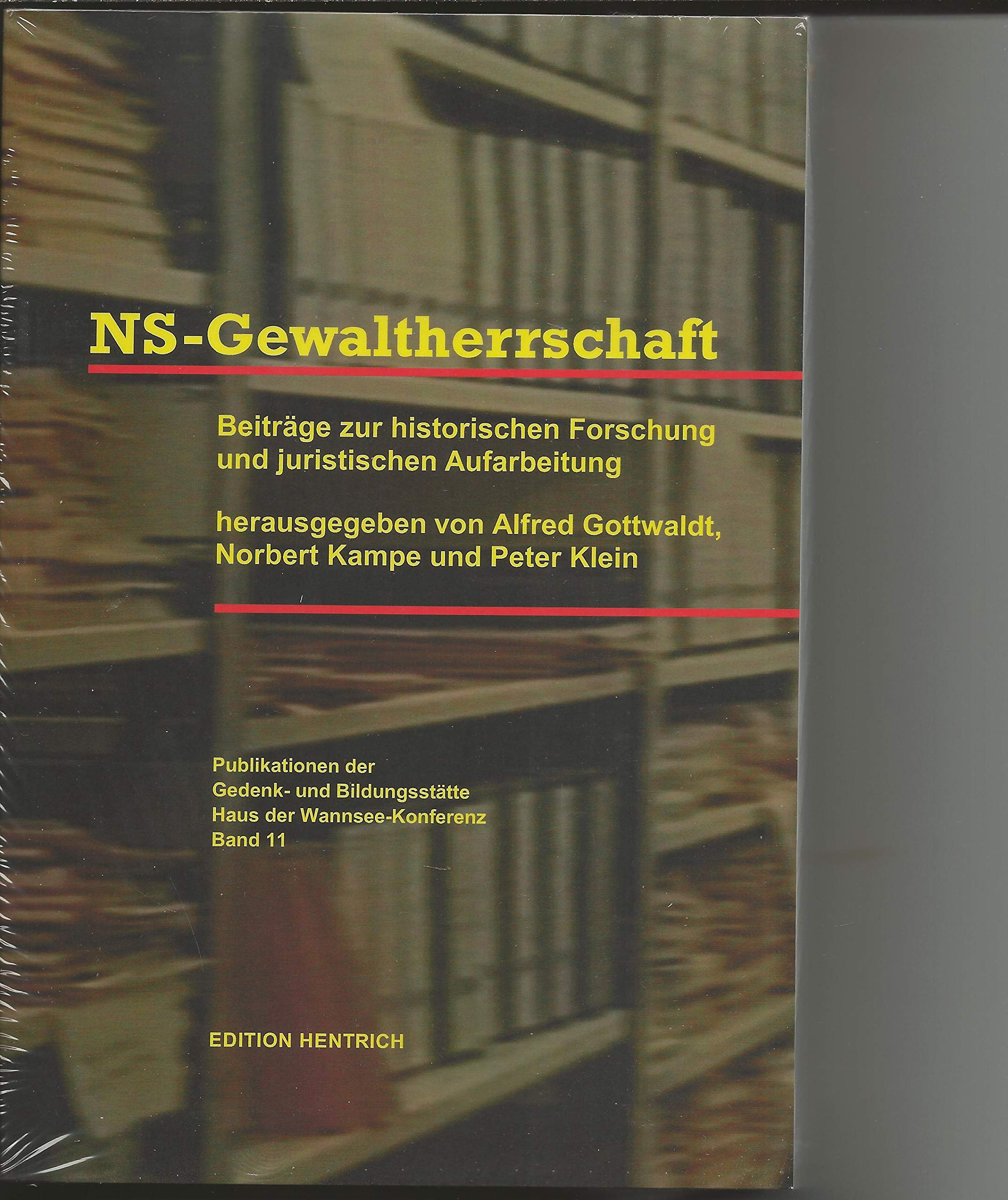 NS-Gewaltherrschaft. Beiträge zur historischen Fors... Book Books